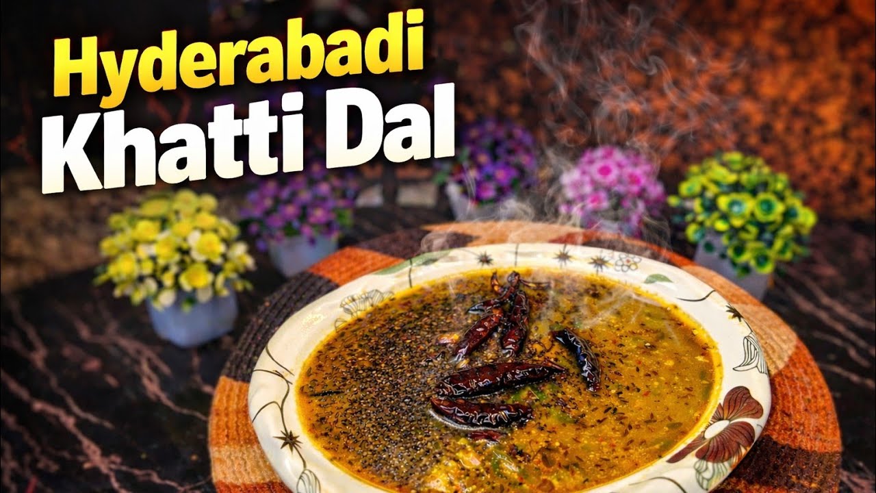 Hyderabadi Khatti Dal | A Perfect Balance of Tang & Spice