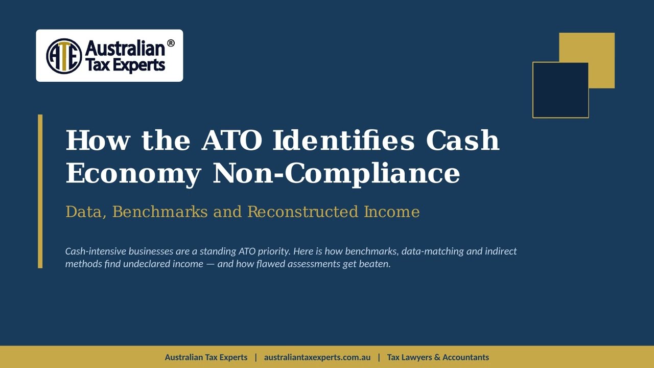 How the ATO Identifies the Cash Economy | Australian Tax Experts