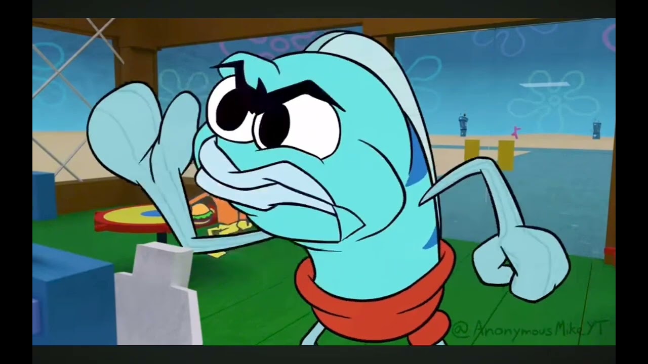 Эй Сквидвард завали е####