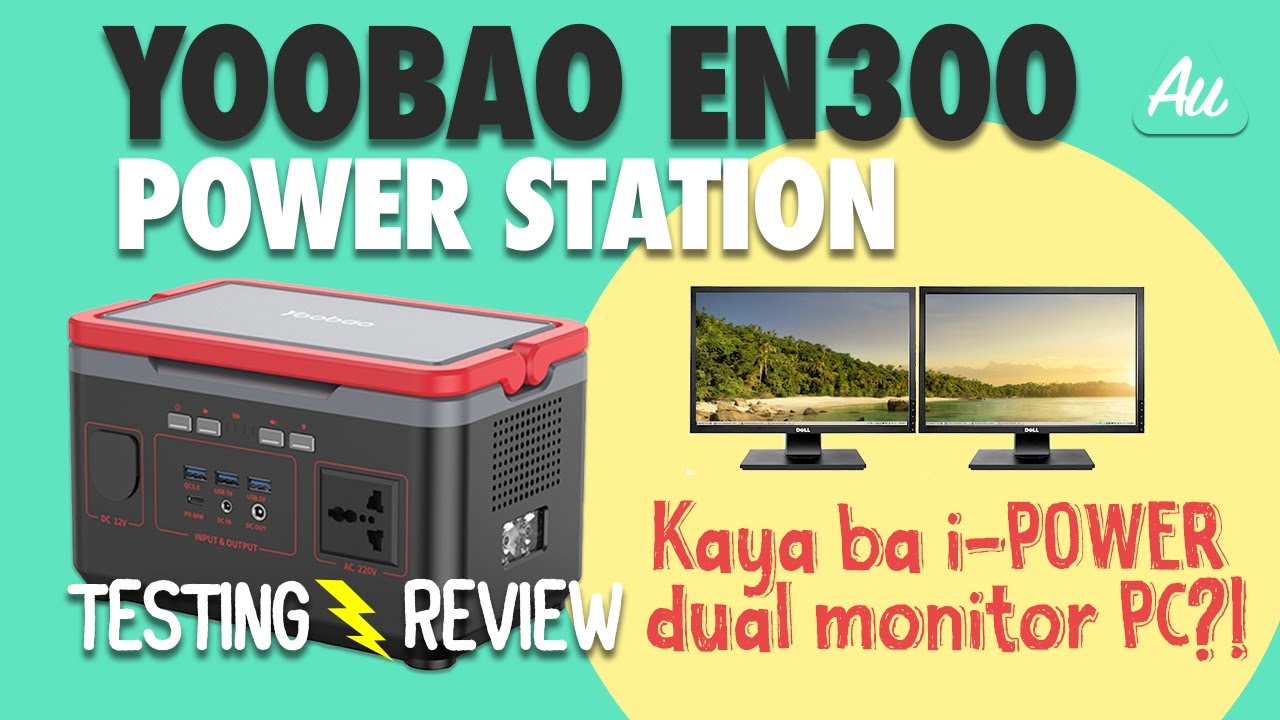 Yoobao EN300 Testing & Review - Will it power a dual monitor desktop PC?