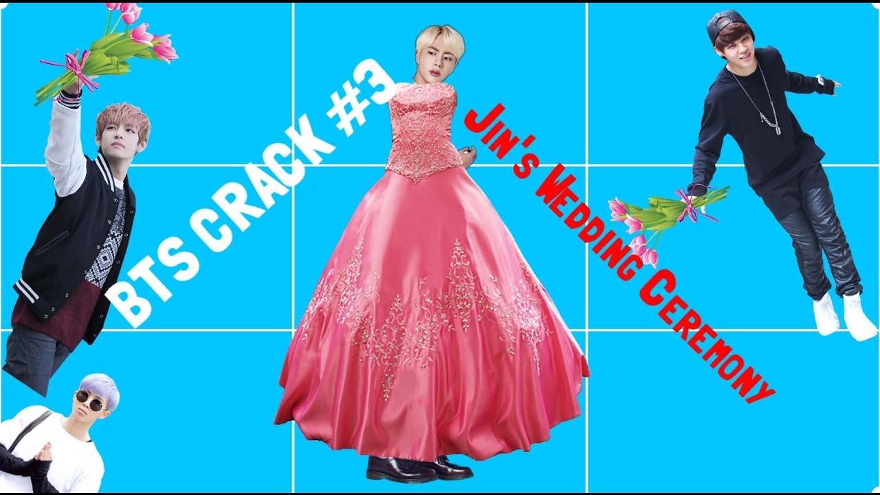 BTS CRACK #3 { Jin's Wedding Ceremony}