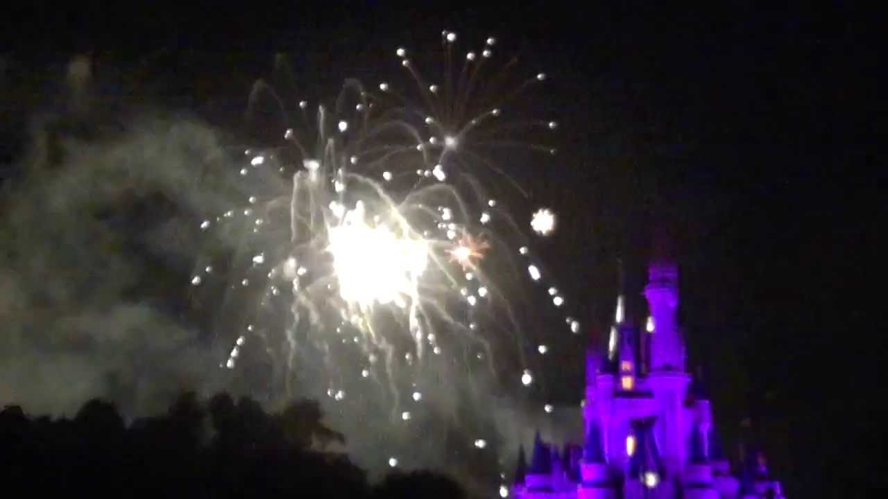 Magic Kingdom Wishes Fireworks 2012 HD
