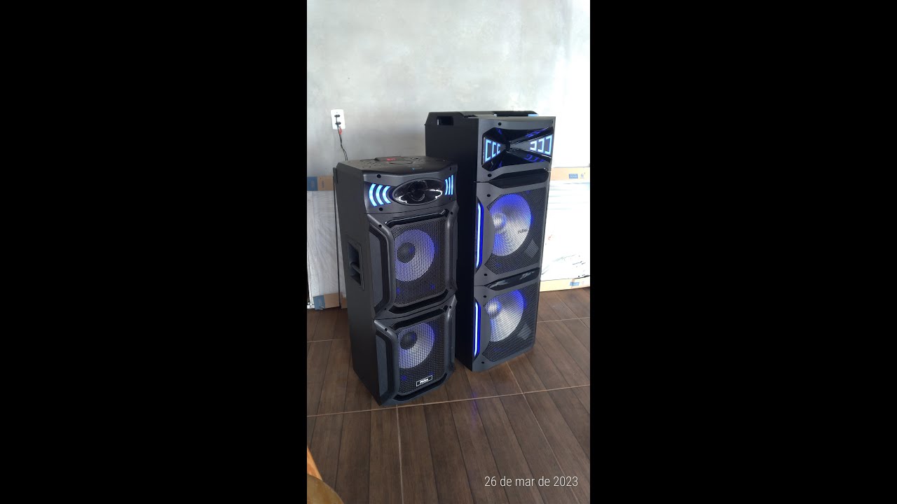 Diferenças e duelo. Philco PCX15000 x PCX30000. Caixa de som torre.