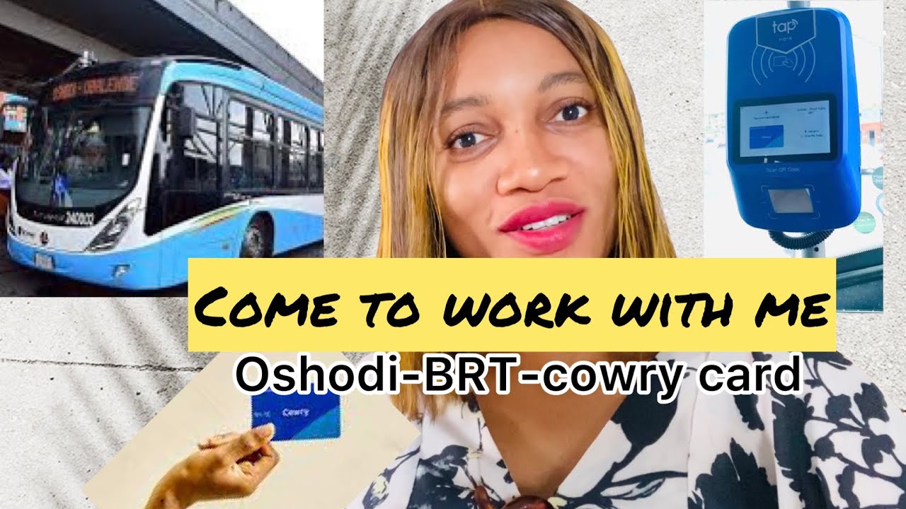 Oshodi bus terminal 3//Cowry card//BRT//Bus in Lagos