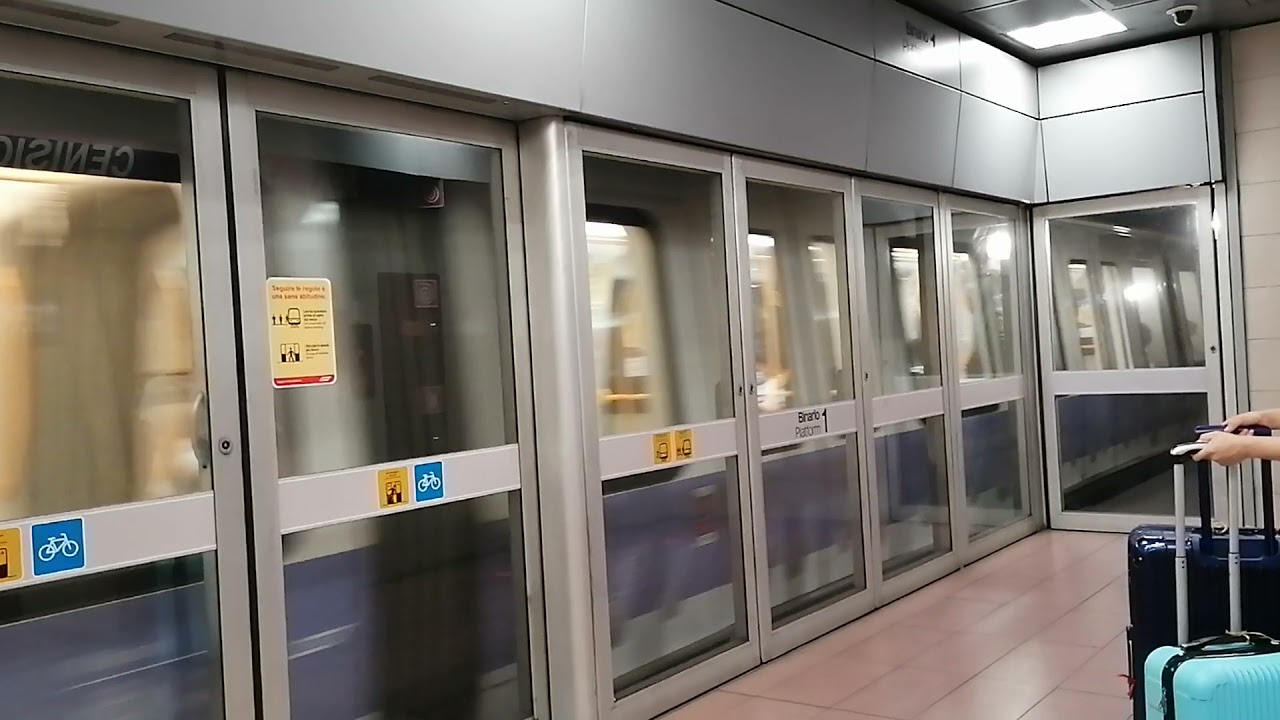 Metropolitana M5 Milano fermata Cenisio