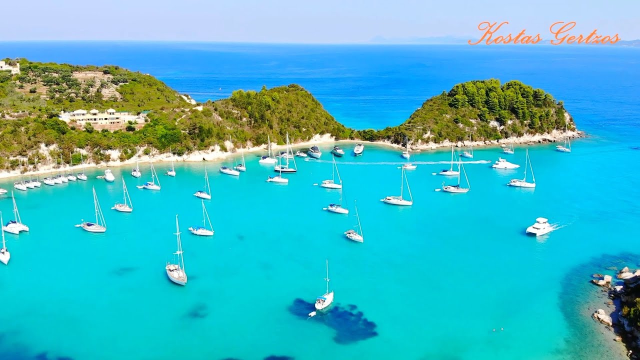 ΚΡΟΥΑΖΙΕΡΑ ΣΥΒΟΤΑ - ΠΑΞΟΙ - ΑΝΤΙΠΑΞΟΙ. SYVOTA - PAXOI - ANTIPAXOI CRUISE, GREECE.