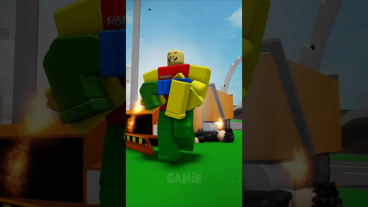 Mom Down, Grandma Calls, Dad Goes Wild 🤣🤣#roblox #weirdstrictdad #funnyshorts