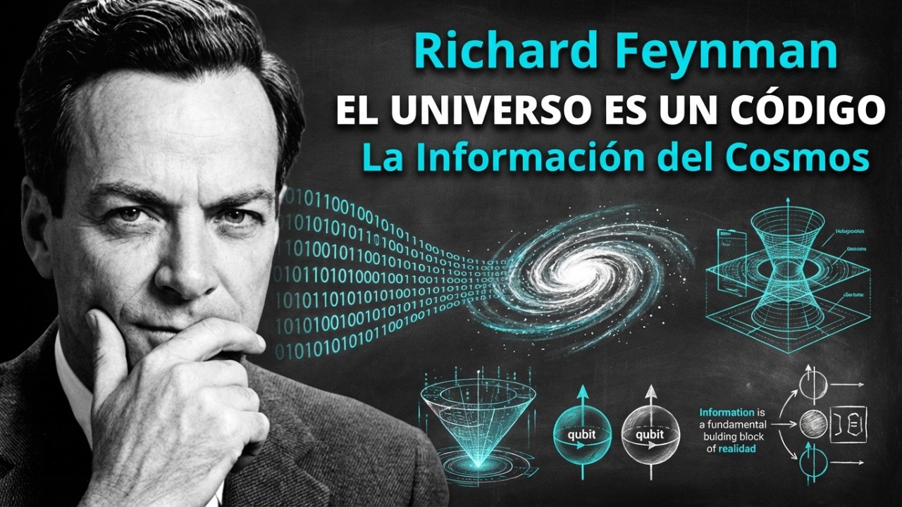 ¿Vivimos en una Simulación? Richard Feynman y la información del cosmos