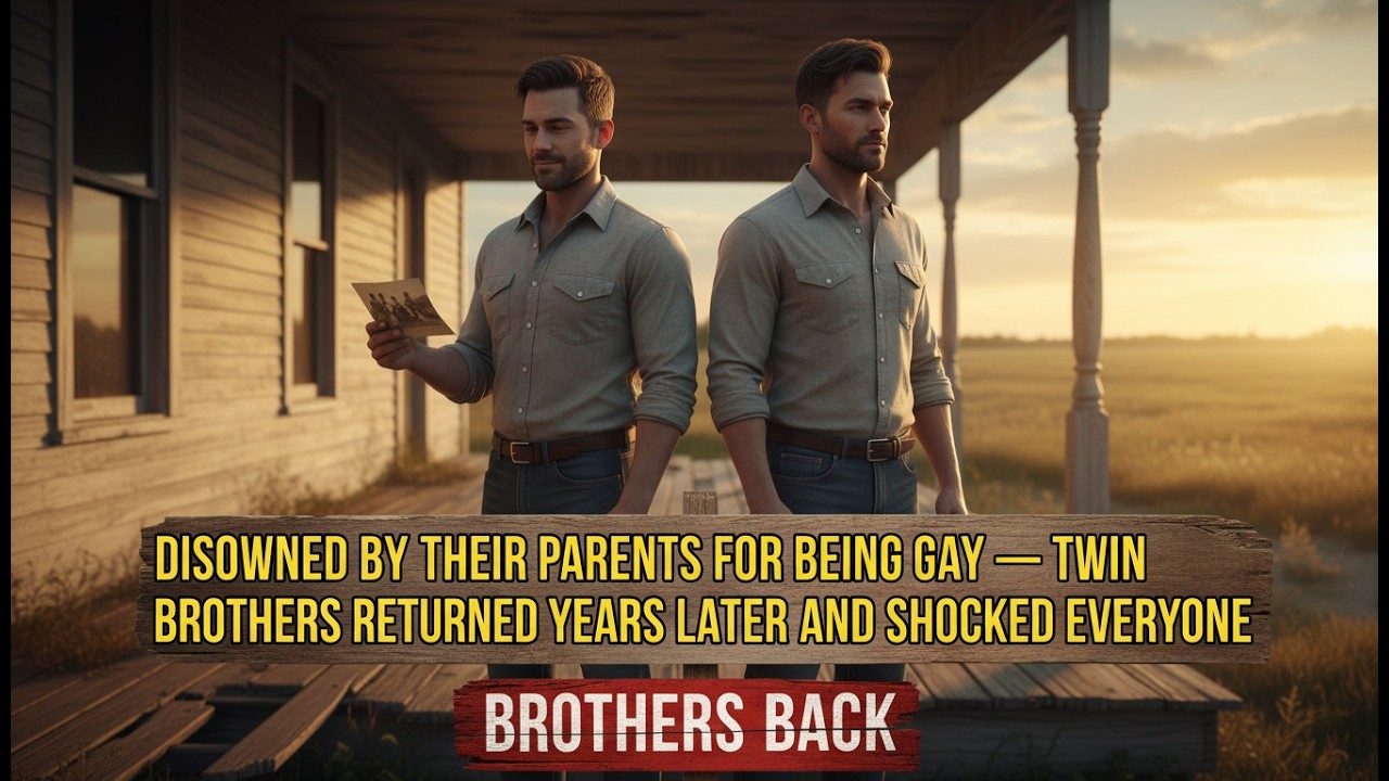 DISOWNED BY THEIR PARENTS FOR BEING GAY — TWIN BROTHERS RETURNED YEARS LATER AND SHOCKED EVERYONE.