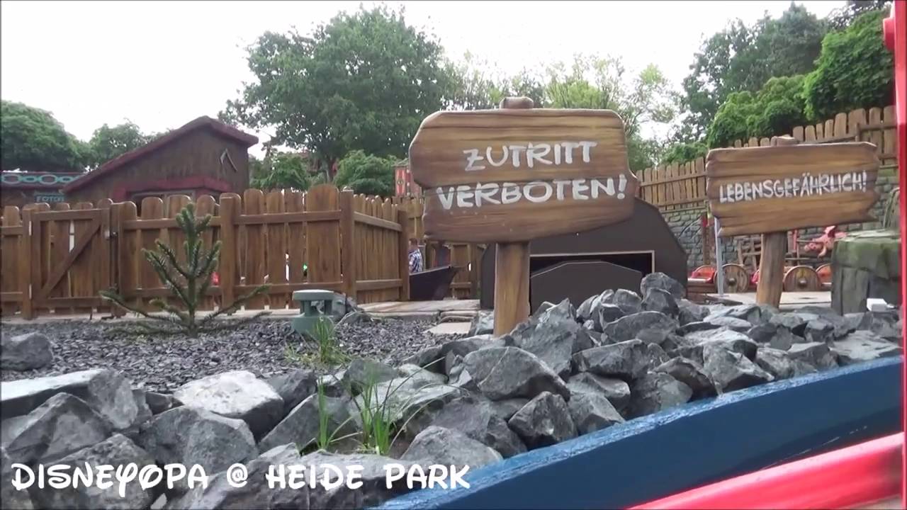 DisneyOpa @ Heide Park - Drachenzähmen Die Insel - Drachengrotte bei Licht & neue Fotoanlage