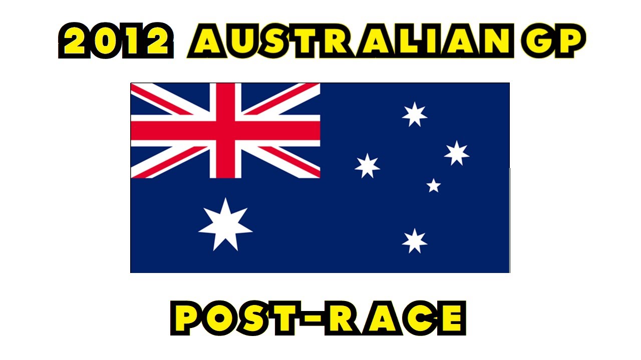 2012 F1 Australian GP Sky post-race show