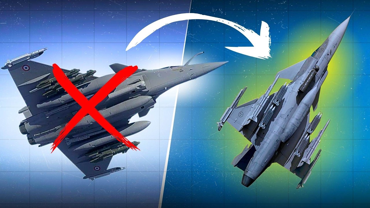 POURQUOI 150 JAS-39 GRIPEN POUR L'UKRAINE PLUTÔT QUE DES RAFALE ? ANALYSE DE PILOTE DE CHASSE