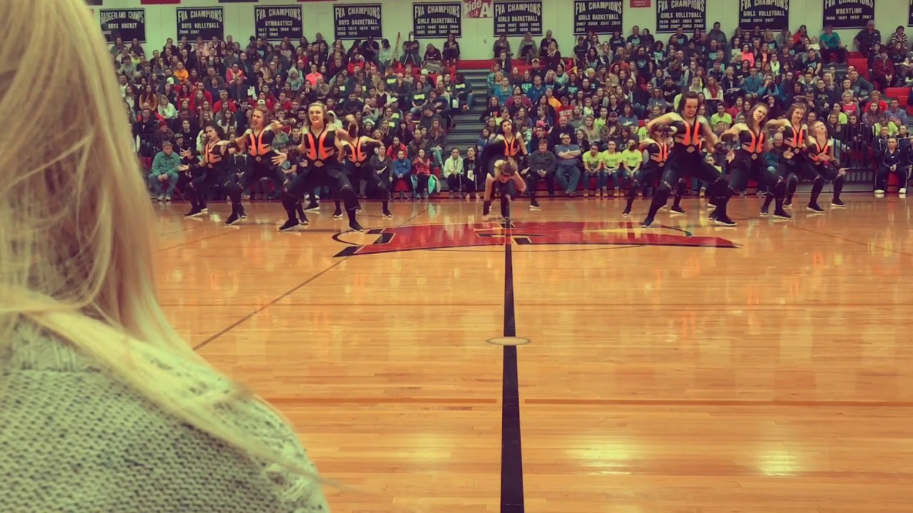 Sheboygan North Dance team 2018