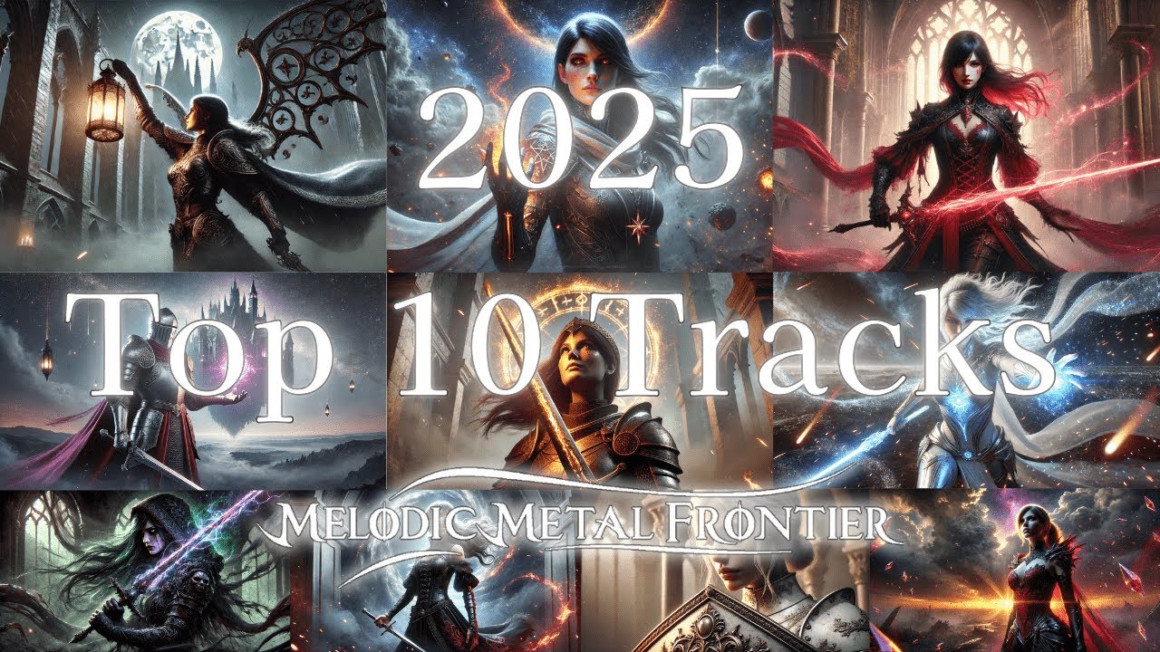Most‑Played Tracks of 2025 – Top 10 by Melodic Metal Frontier (2025年再生数トップ10)