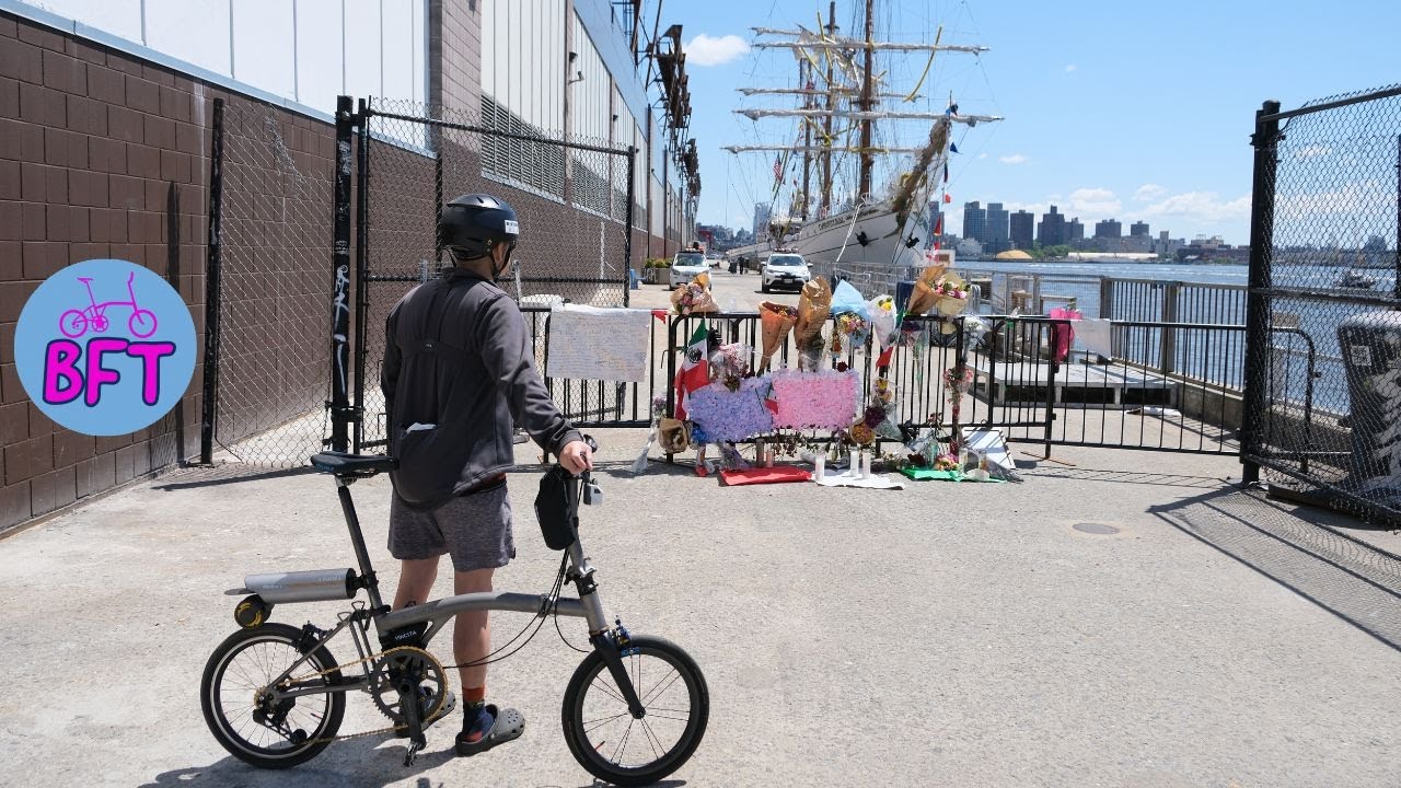 NYC Fleet Week Adventure by Brompton Folding Bikes | Hunting for Ships in the City Part 2