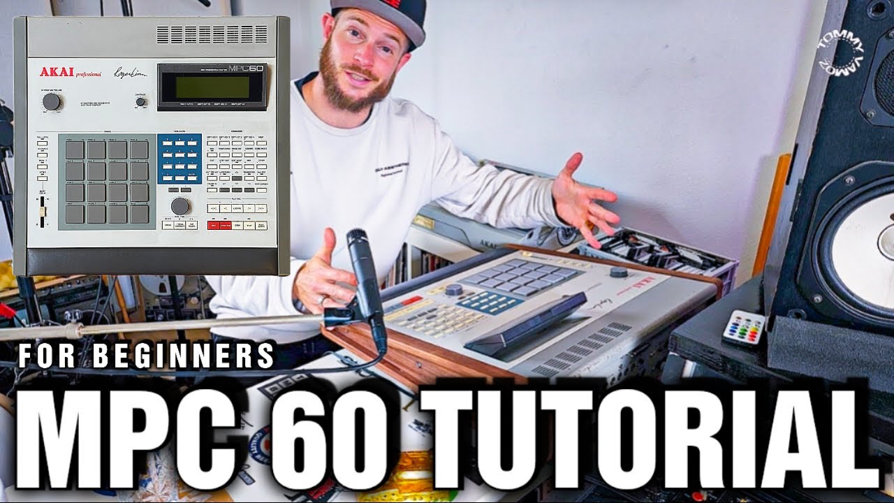 Akai MPC 60 — пример учебного пособия для начинающих | Как создавать сэмплы