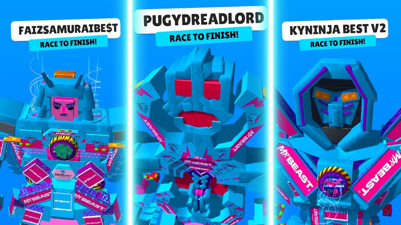PLAY 4 BEST MRBEAST WORKSHOP MAPS STUMBLE GUYS !!! BEAST ROBOT NINJA SAMURAI DREADLORD
