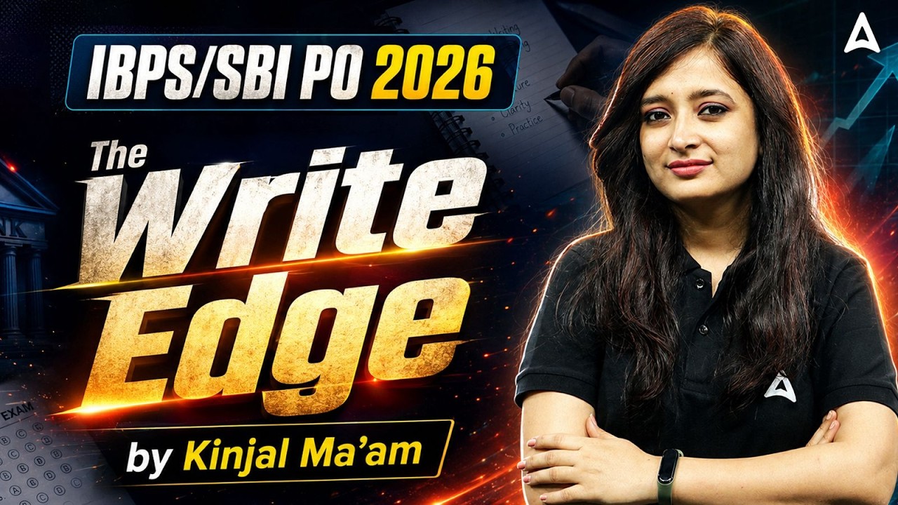 IBPS and SBI PO 2026 Descriptive Writing Strategy | The Write Edge