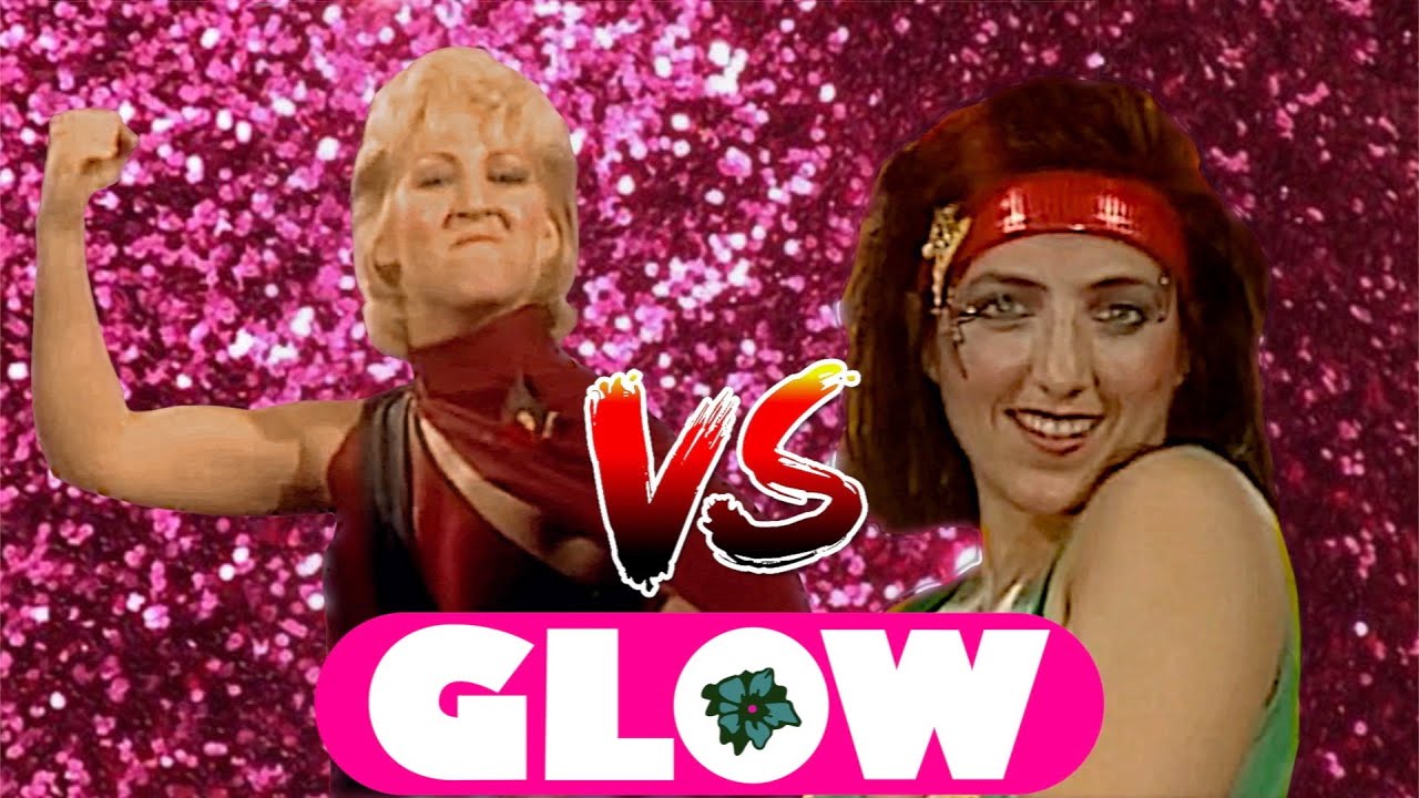 GLOW Wrestling Tanya vs Lightning