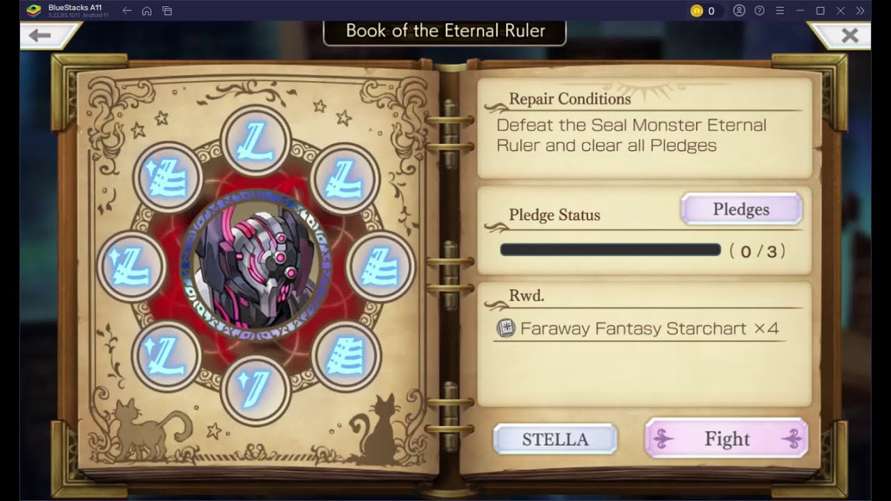 Another Eden [ Book of the Eternal Ruler ] Astral Archive (Stella)