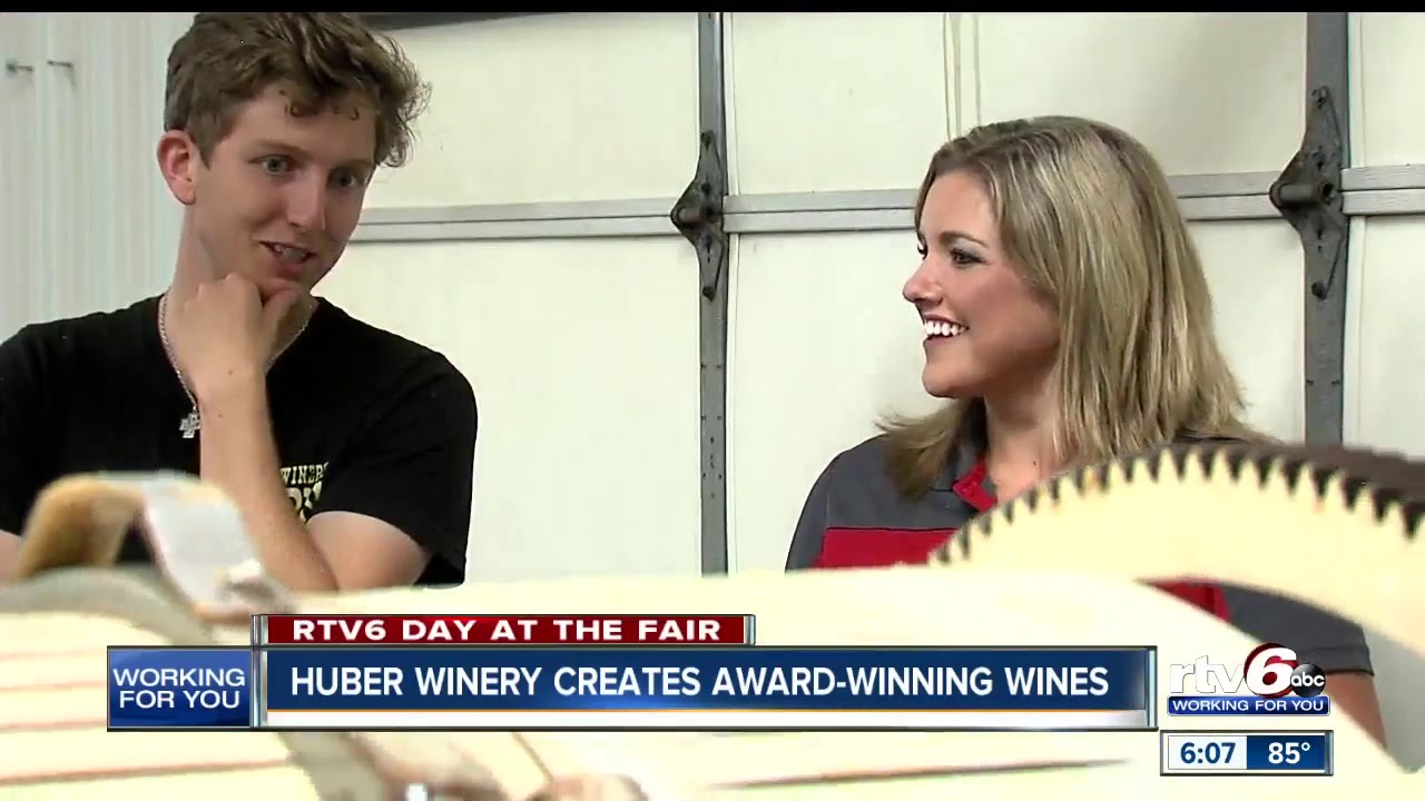 Huber Winery in Indiana creates award-winning wines