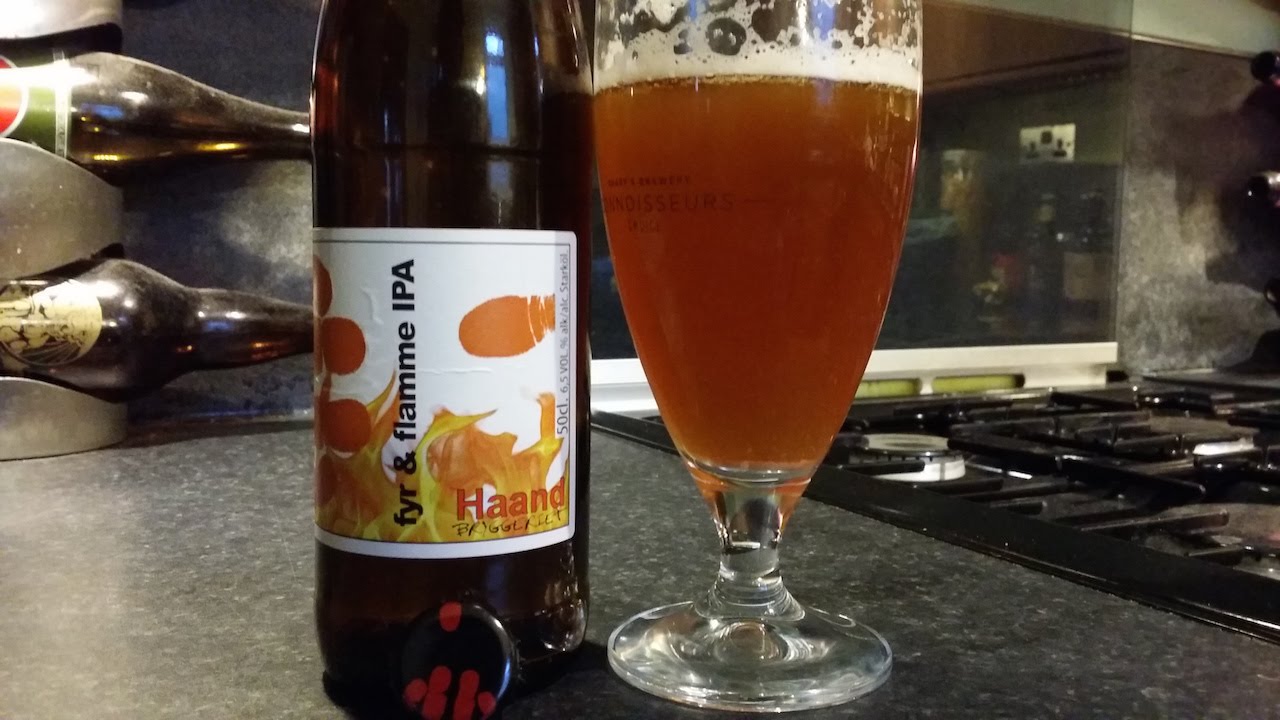 (4K) Fyr & Flamme IPA By HaandBryggeriet | Norwegian Craft Beer Review