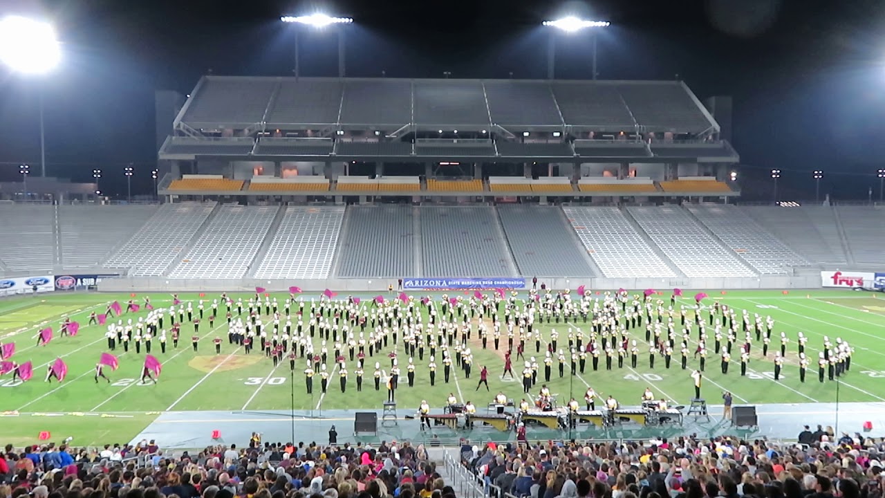 ASU Sun Devil Marching Band - Led Zeppelin - ABODA State Champs