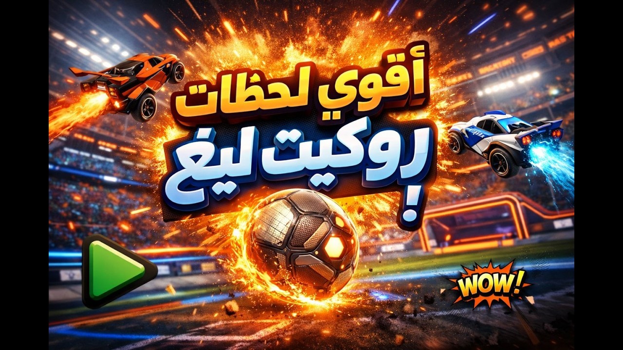🚀 مهارات خرافية و Goals نار في Rocket League