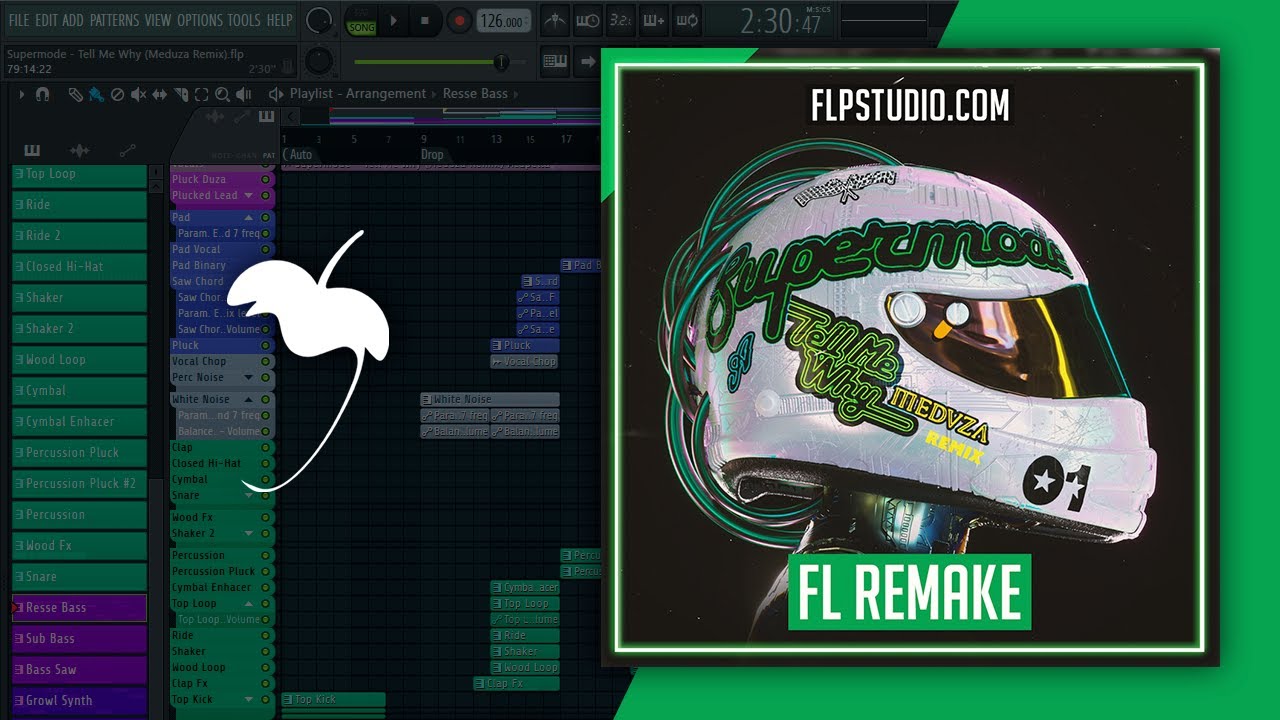 Supermode - Tell Me Why Meduza Remix (FL Studio Remake)
