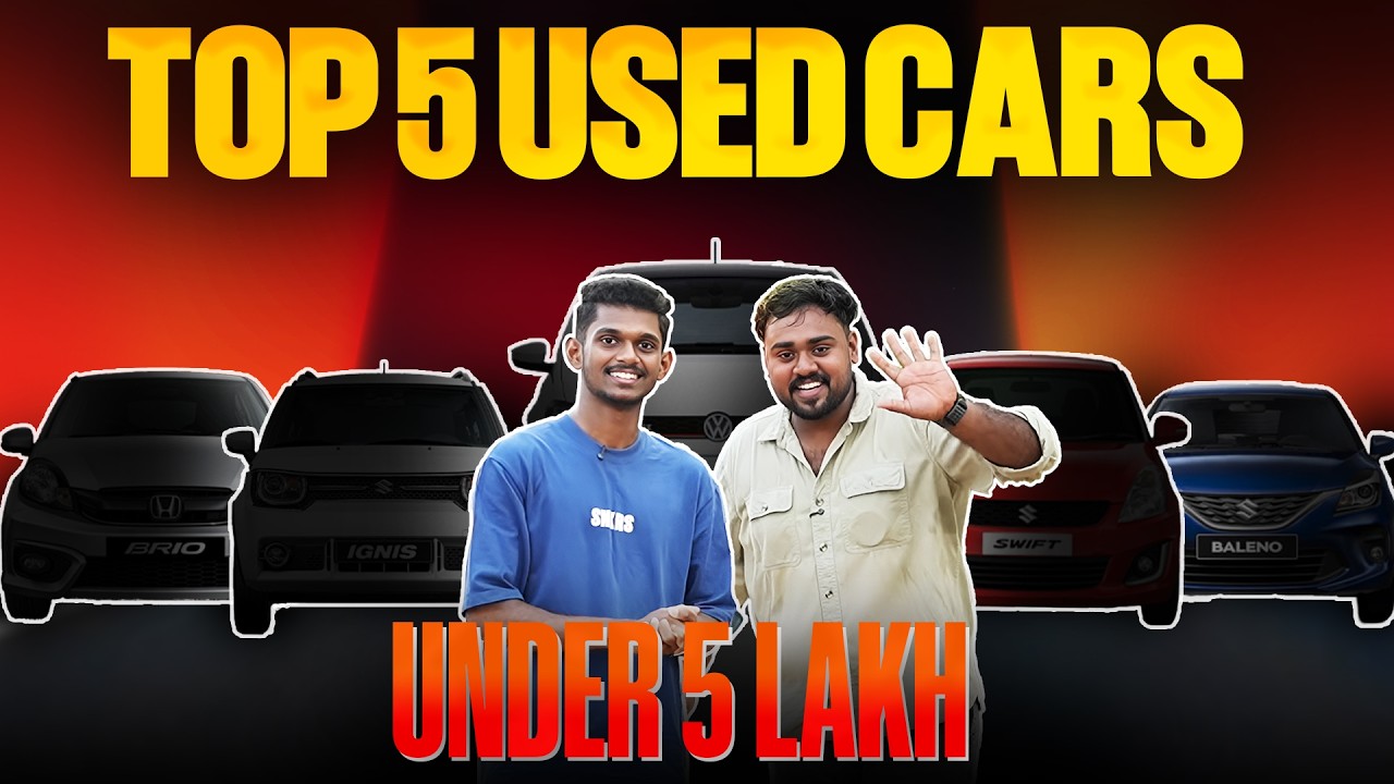 Best Second Hand Cars Under ₹5 Lakh in India 2026 | Top Budget Used Cars