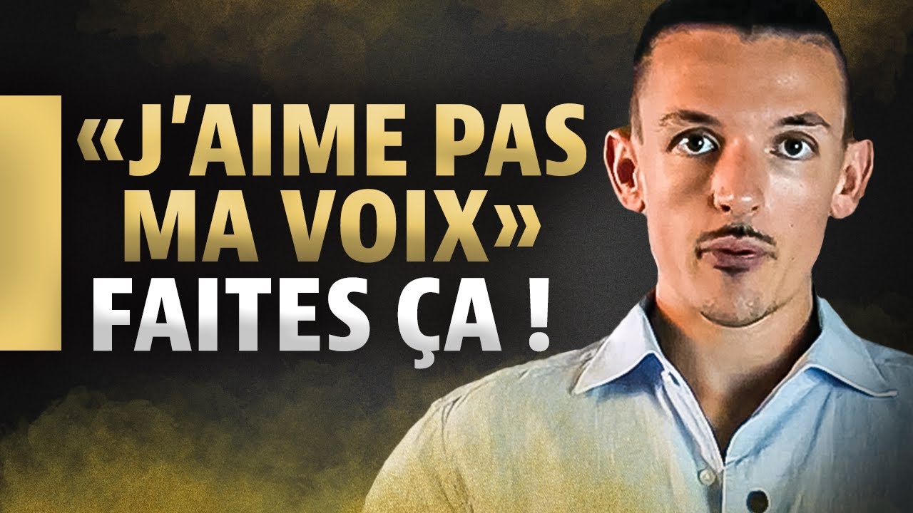 LES 5 MEILLEURS EXERCICES DE VOIX pour avoir une belle voix parl&eacute;e !