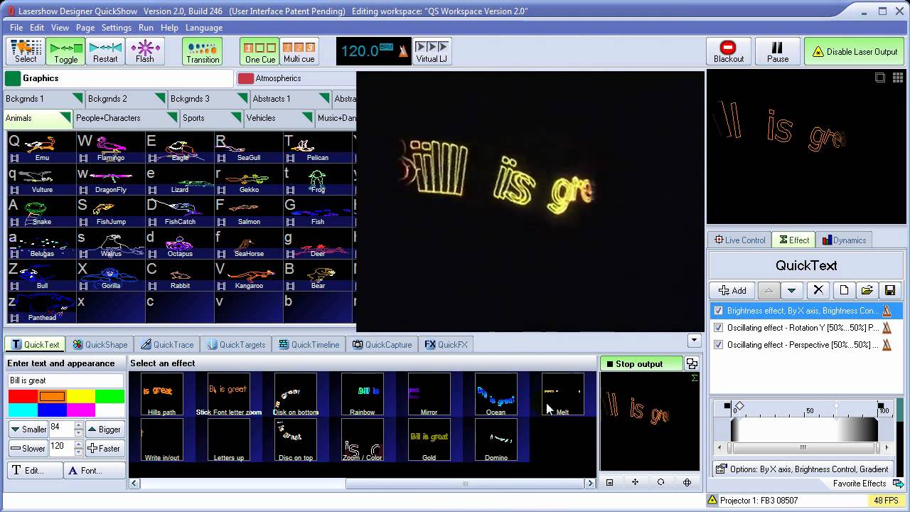 QuickShow Tutorial Chapter 4: Quick Text