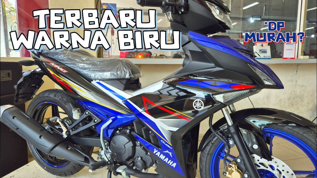 'TERBARU' | new YAMAHA Mx KING 150 BIRU HITAM 