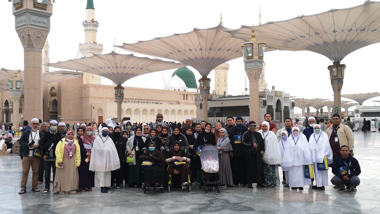 ZIARAH DALAM MASJID AN NABAWI BAGI GROUP MH05 JANUARI 2023 BAS 1