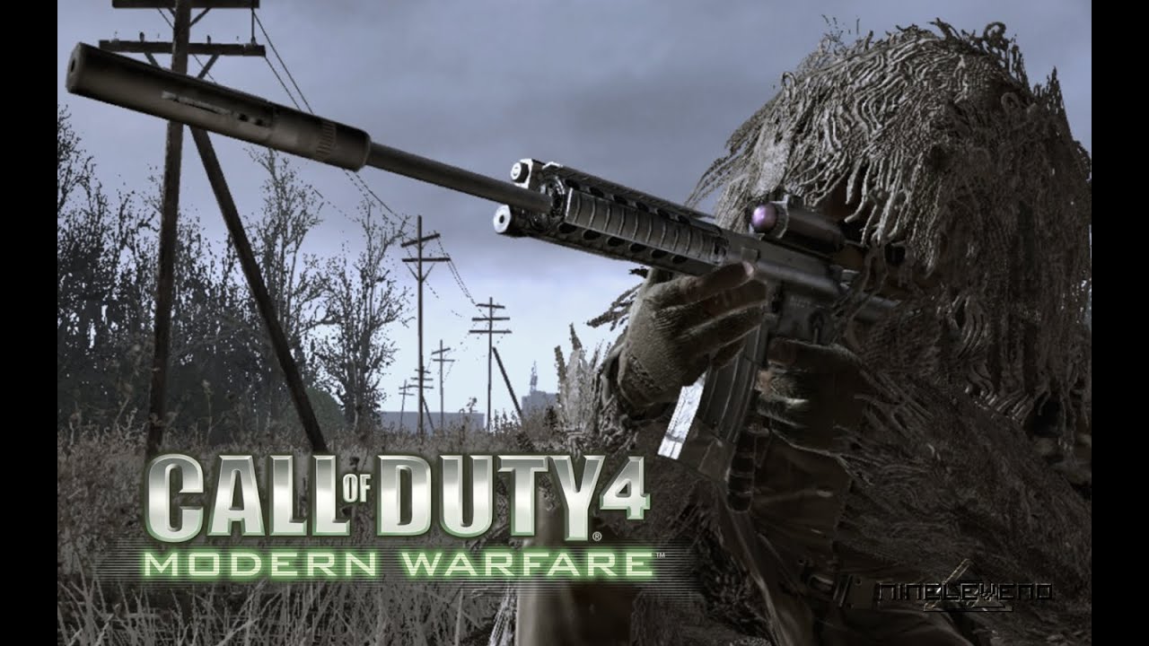 CoD4 MW - Najlepsza misja snajperska w historii gier / Ghost Town