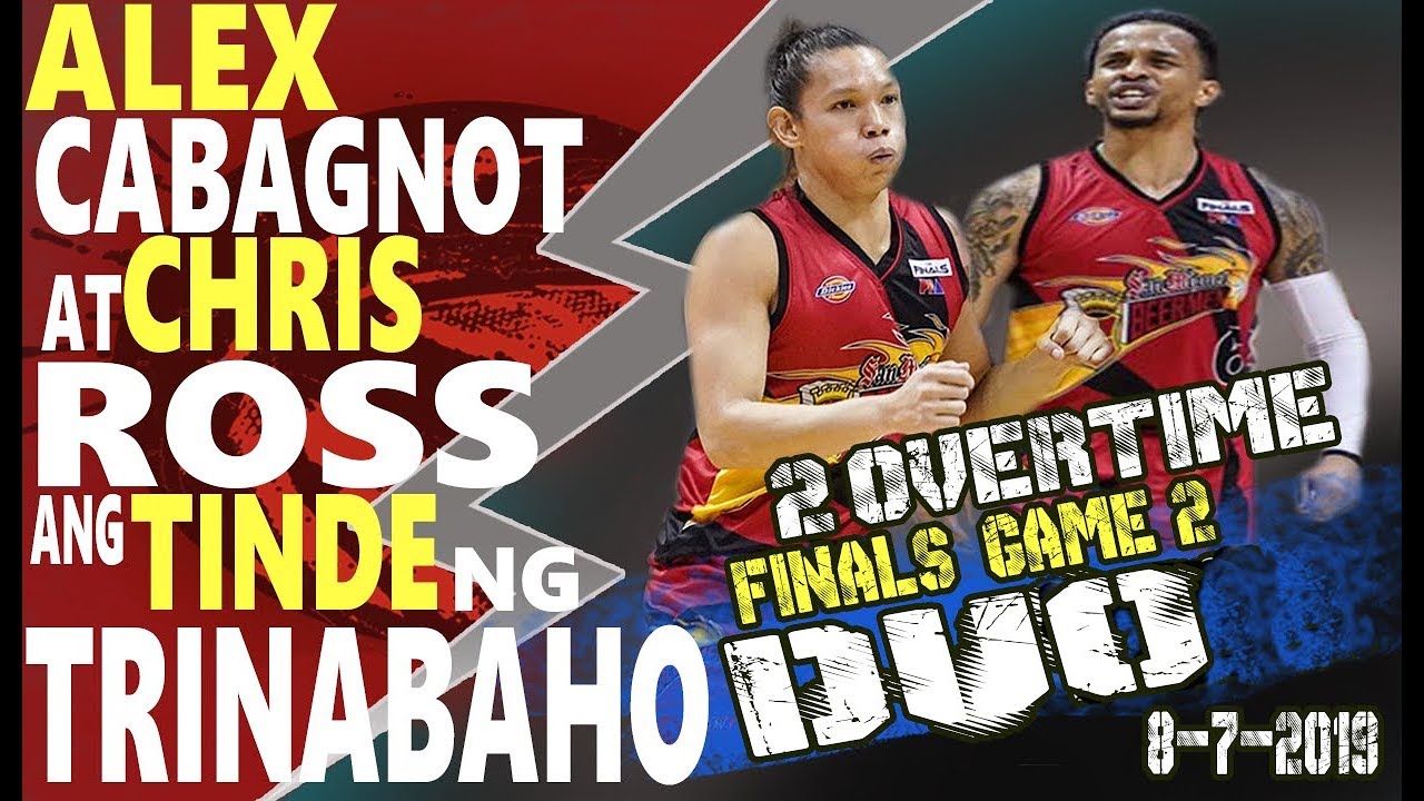 Alex Cabagnot and Chris Ross Full Duo Highlights vs TNT| Cabagnot 19 pts - Ross 25 pts