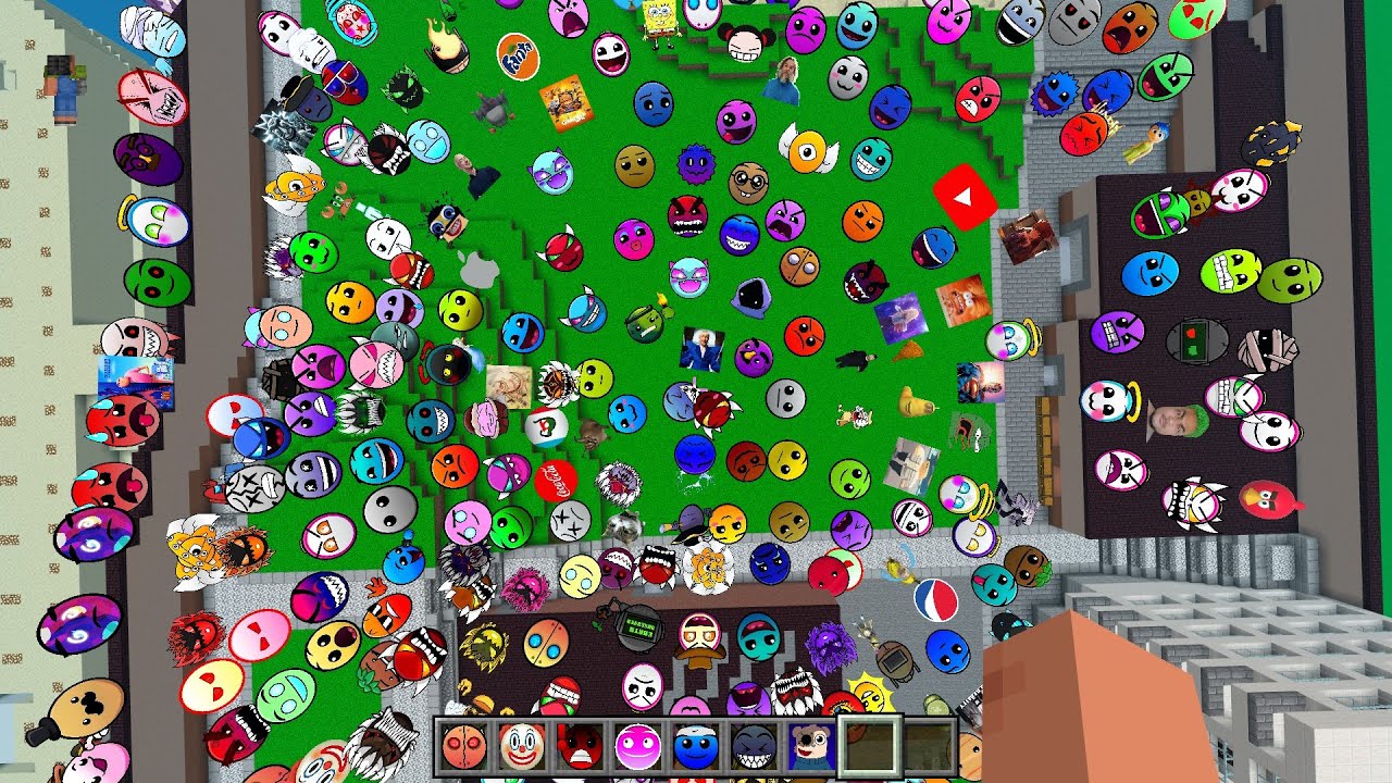 300+ Lobotomy dash difficulty faces Nextbot Addon in Minecraft PE