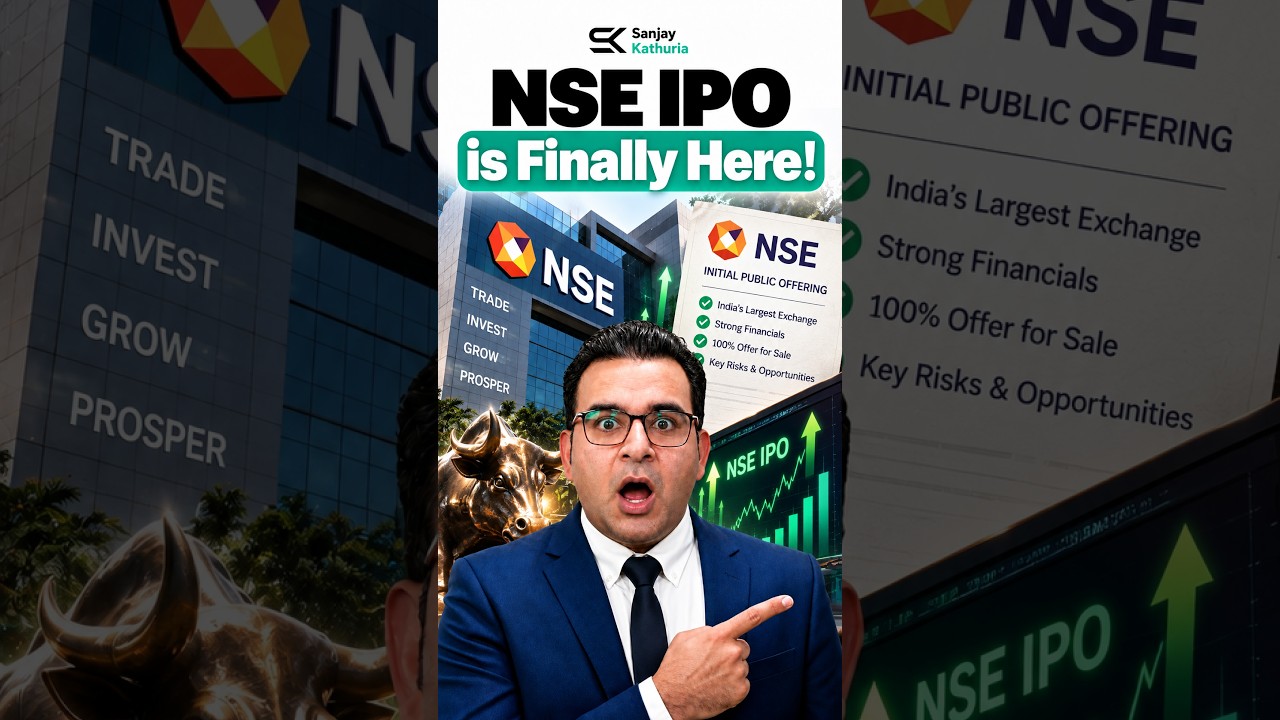 NSE IPO is Finally Here! #nse #sanjaykathuria #ipo