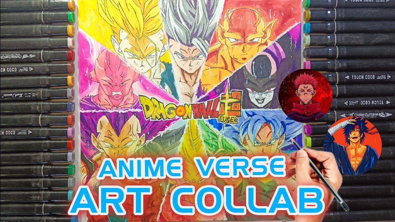 I Spent 24 Hours Drawing Dragon Ball Super Characters