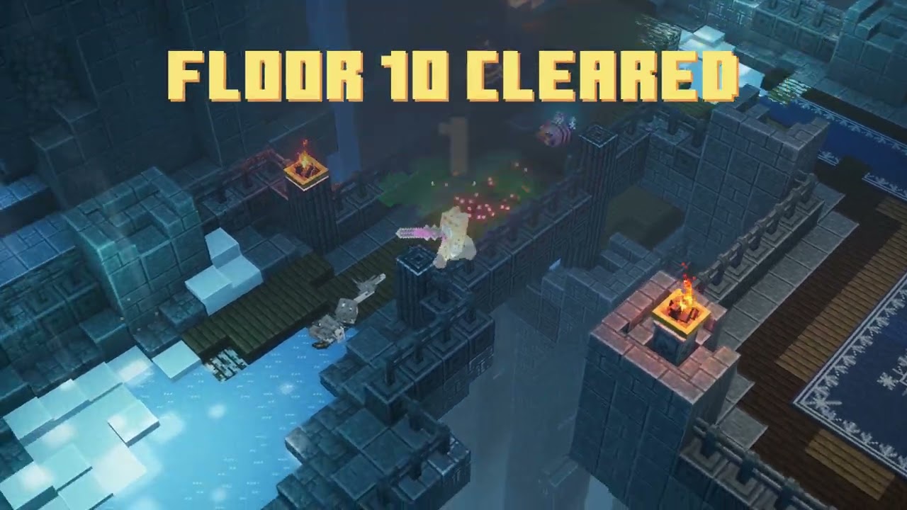 Minecraft Dungeons Tower Run 21 floors April 2  2023 (Apocalypse)