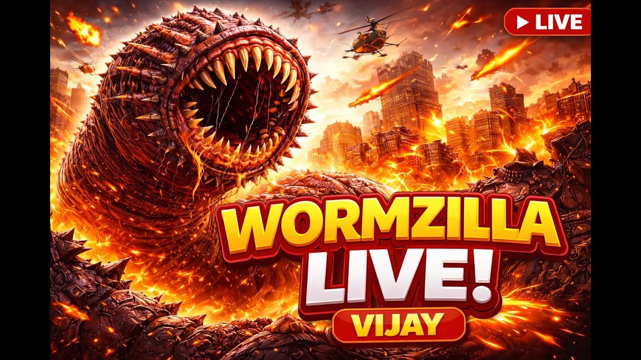 Wormzilla live play