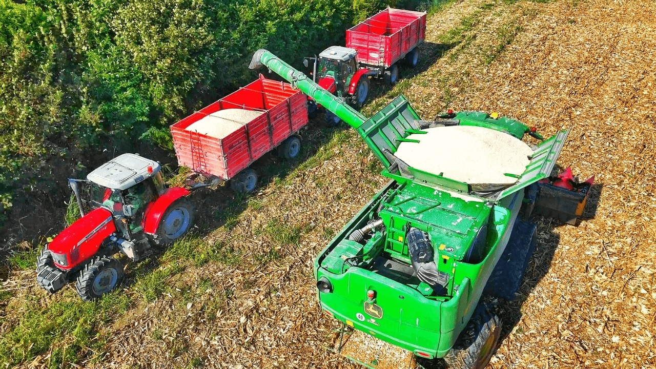 УРОЖАЙ КУКУРУЗЫ 2024 JOHN DEERE S770i
