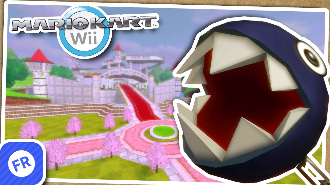 Mario Kart World's Peach Stadium in Mario Kart Wii! (Custom Track)