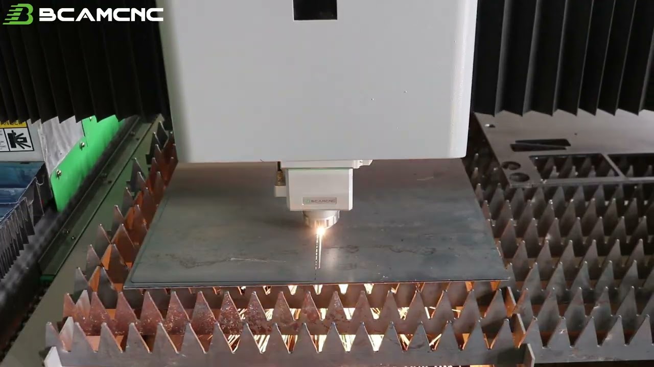Fiber Laser Flying Cutting | High-Speed Precision Metal Cutting | BCAMCNC