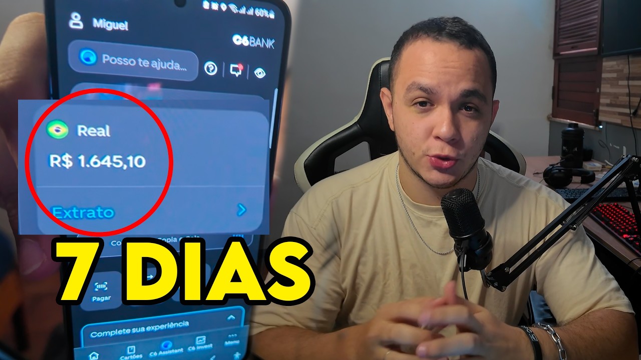 essa foi minha estrategia para lucrar R$1625,32 em 7 dias (GAMER REMUNERADO)