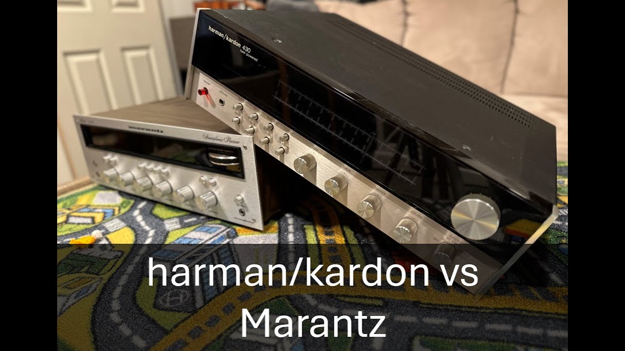 Marantz 2230 vs Harman Kardon 430 Twin - Curve vs Flat... which sounds better?