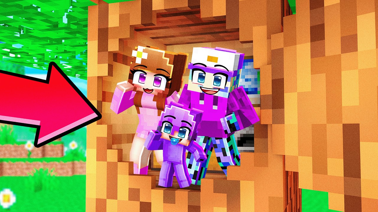 Dash выживает 100 дней внутри дерева в Minecraft&hellip;
