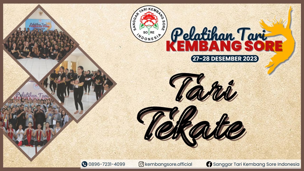 TARI TEKATE - SANGGAR TARI KEMBANG SORE INDONESIA