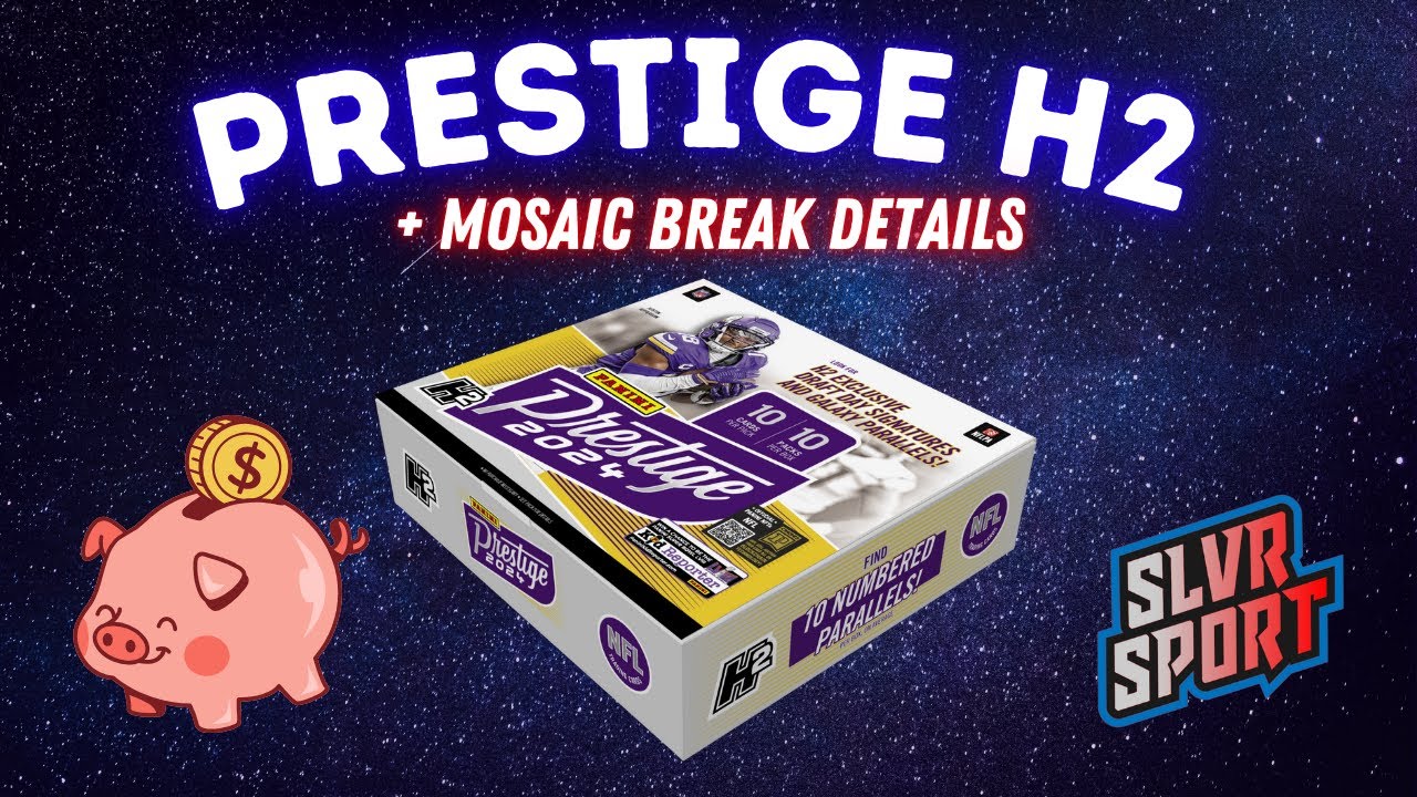 10 Numbered Parallels for $130 💰 - 2024 Panini Prestige Football H2