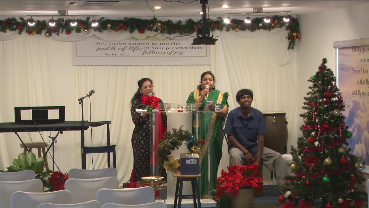 (LIVE) Sunday Tamil Worship Service - 01/4/2025